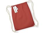 Westford Mill W810 | Earthaware Organic Gymsac / 37 X 47 Cm - Farbe: Arancione Ruggine - Misura: 37 X 47 Cm