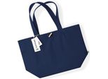 Westford Mill W850 | Earthaware Organic Marina Bag / 34 X 34 X 17 Cm - Colore: French Navy - Dimensioni: 34 X 34 X 17 Cm