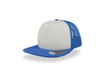 Atlantis SN90 | Cappello Snap 90S A 5 Pannelli - Chiusura In Pvc - Colore: Bianco/Royal - Taglia: Unica