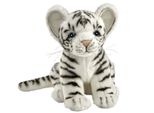 Hansa Toy 7287 Tiger Baby White 18 Cm Peluche Peluche Peluche Peloso