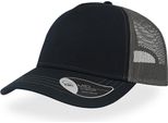 Atlantis Rcan | Rapper Canvas Cap, 5-Panel-Mesh-Cap - Colore: Navy/Grigio Scuro - Taglia: Unica