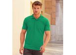 Fruit Of The Loom Herren Poloshirt Iconic RW6516 (3XL) (Rot)