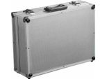 Ironside 191-001 Valigia Portautensili In Alluminio 460X330X150Mm, Con Serratura, Argento