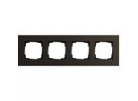 Gira Cover Frame 4F Gira Esprit Alum.Brown(Anod.) 0214127