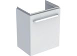 Geberit Armoire Sous Lavabo Renova Nr. 1 Comprimo Nouveau 500X604X337Mm Blanc Mat/Blanc Brillant, 862055000, 862055000
