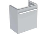 Geberit Armoire Sous Lavabo Renova Nr. 1 Comprimo Nouveau 549X604X337Mm Gris Clair Mat/Gris Clair Brillant, 862061000, 862061000