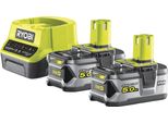 Ryobi RC18120-250 Caricabatterie Kit 18V One+ 2X5.0 Ah