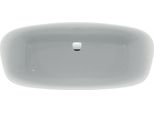 Ideal Standard Dea Baignoire En Pose Libre Duo 1700X750X610Mm, Avec Garniture D'éCoulement, Blanc, E306601, E306601