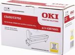 Tamburo Immagine Giallo Oki Per C5650/5750, Laser, Oki C5650, C5750, Schwarz, Silber, Gelb