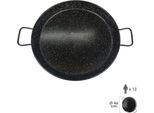 Padella Per Paella Valenciana Smaltata Per 12 Persone / 46 Cm.