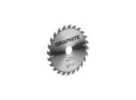 Graphite Disco Da Taglio In Widia 165 X 30 Mm, 30 Denti, Spessore Del Disco 2 Mm, Spessore Del Dente 2,8 Mm, Riduttori: 30 X 16 Mm, 30 X 20 Mm, 30 X 25,4 Mm