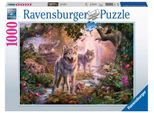 Ravensburger 15185 Ravensburger Wolfsfamilie Im Sommer Puzzle 1000 Teile