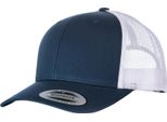 Yupoong Flexfit Retro Trucker Kappe RW5391 (Taglia Unica) (Marineblau/Weiß)