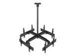 Equip 650372 Supporto Per Display Espositivi 165,1 Cm (65") Nero"