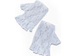 Guanti In Pizzo Da Donna Bristol Novelty, Senza Dita (1 Paio) BN1345 (Taglia Unica) (Bianco)