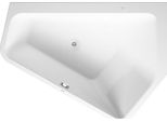 Duravit Paiova 5 Bain à Remous, à Encastrer, Coin à Droite, Double Dos InclinéS à Droite, Habillage Acrylique Sans Soudure, Garniture De Vidage Et De Trop-Plein, Air-System, 1770X1300Mm, 760395000AS0000, 760395000AS0000