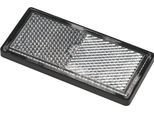 Riflettore Bianco 85X39Mm Autoadesivo Con Piastra Di Base