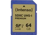 Intenso 3421490 Memoria Flash 64 Gb Sdxc UHS-I Classe 10