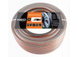 Neo Tools Tubo Da Giardino Neo Pro - 6 Strati, 20M, 1/2", 30Bar, Arancio-Nero, 15-840"