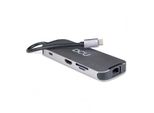 Dcu Advance Tecnologic 391166, Usb Typ-C, 3,5 Mm, Hdmi, PS/2, RJ-45, Usb 3.2 Gen 1 (3.1 Gen 1) Type-A, 1000 Mbit/S, Grau