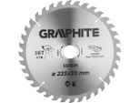 Lama Circolare Graphite 235X30 Mm, 36 Denti.Resistente Al Widia, Robusta, Per Il Taglio Di Legno, Pannelli Truciolari, Mdf|Anello Di Riduzione30Mm->25,4, 20, 16 Mm