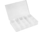 Scatola Di Assortimento Topex Con Divisori 22,6 X 15,4 X 3,7 Cm 12 Scomparti | Scatola Di Assortimento Organizzatore Di Strumenti Scatola Di Piccole Parti Scatola Di Immagazzinaggio Plastica