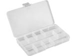 Scatola Di Assortimento Topex Con Divisori 17,8 X 10,5 X 2,4 Cm 10 Scomparti | Scatola Di Assortimento Organizzatore Di Strumenti Scatola Di Piccole Parti Scatola Di Immagazzinaggio In Plastica