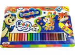 Pastelli A Matita Spessi 26 Colori In Scatola Di Metallo Bambino