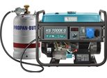KöNner&SöHnen Gruppo Elettrogeno A Benzina 5500 Watt KS7000EG Generatore Di Corrente Di Emergenza