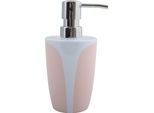 Msv Dispenser Di Sapone "Kandy"" Dispenser Di Sapone Liquido In Plastica Rosa Pastello"