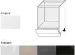 Piano Cottura Reversibile (EST-DEP/60) 60Cm Acrilico Opaco Bianco Perla Colore Frontale Selezionabile