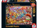 Schmidt Spiele Puzzle Katzenmanie 1000 Pezzi Motivo 693X493 Mm