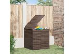 Vidaxl Cuscino Da Giardino In Rattan Pe 100X97,5X104 Cm Marrone