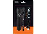 Neo Tools Torcia Usb C Ricaricabile 1500 Lm, 10W, Portata 200M, Tempo Di Ricarica 5H, Batteria Agli Ioni Di Litio 3,7V 4000Mah, Custodia In Alluminio, Clip Da Tasca, IPX4, Cavo Usb C, Funzione Sos