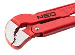 Neo Tools Chiave Per Tubi "S"", 420 Mm, 1,5"", Acciaio Al Crv, Ganasce Forgiate E Rettificate"