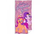 Asciugamano In Spugna Per Bambini 70X140Cm My Little Pony Pipp E Sunny, Carbotex, Lilla