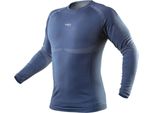 Neo Tools Top Intimo Termico Da Uomo, Camicia Termica A Manica Lunga Funzionale Palestra Traspirante, Tecnologia Coolmax (Fibre Di Poliestere) (L/Xl)
