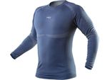 Neo Tools Top Intimo Termico Da Uomo, Camicia Termica A Maniche Lunghe Funzionale Da Palestra Traspirante, Tecnologia Coolmax (Fibre Di Poliestere) (Xxl/Xxxl)