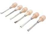 Set Per Intagliare Il Legno Pebaro - 6 Pezzi Per L'intaglio Di Oggetti Di Artigianato Creativo