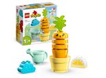Lego 10981 Duplo La Mia Prima Carota Che Cresce, Giocattolo Impilabile Per Bambini Da 1,5 Anni Con 4 Mattoncini Vegetali, Giocattolo Educativo Per I Più Piccoli