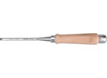 Scalpello Con Manico In Faggio Di Qualità, 6 Mm, Lunghezza 275 Mm, Crv