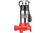 Extol Premium Pompa Sommergibile Per Fanghi Con Fresa, 1100W, 16200L/H=270L/Min