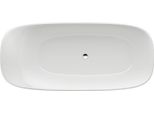 Laufen Ino Baignoire 1800X800X520 En Pose Libre Ovale Blanche Avec Appui-TêTe, H2303020000001, H2303020000001