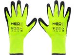 Guanti Da Lavoro Isolati, Nylon Rivestito Di Lattice, 4142X, Taglia 9