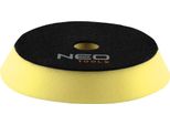 Neo Tools Spugna Per Lucidatura Tampone Per Lucidatura 130 X 150 Mm X 25 Mm, Spugna Per Levigatura, Velocità Massima 3000 Giri/Min, Con Chiusura A Velcro (Spugna Dura)