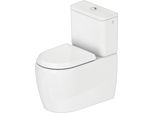 Duravit Qatego Wc Au Sol, Pour Combinaison, Chasse Deau Basse, Sortie Variable, 390X660X400Mm, Rimless, 2021092000, 2021092000