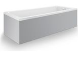 Duravit No.1 Baignoire EncastréE, Rectangulaire, 1700X750Mm, 1 Pente De Dossier, Blanc, 700490000000000, 700490000000000
