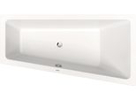 Duravit No.1 Baignoire EncastréE, TrapèZe, 1600X850Mm, 1 Pente De Dossier à Droite, Blanc, 700507000000000, 700507000000000