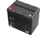 Batteria Agm Gel 12V 80Ah Senza Manutenzione, Per Barca, Fotovoltaico, Caravan, Tosaerba ...