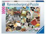 Gli Anni '50 Ravensburger 17387 Puzzle Classico -1000 Pezzi - 700X500Mm